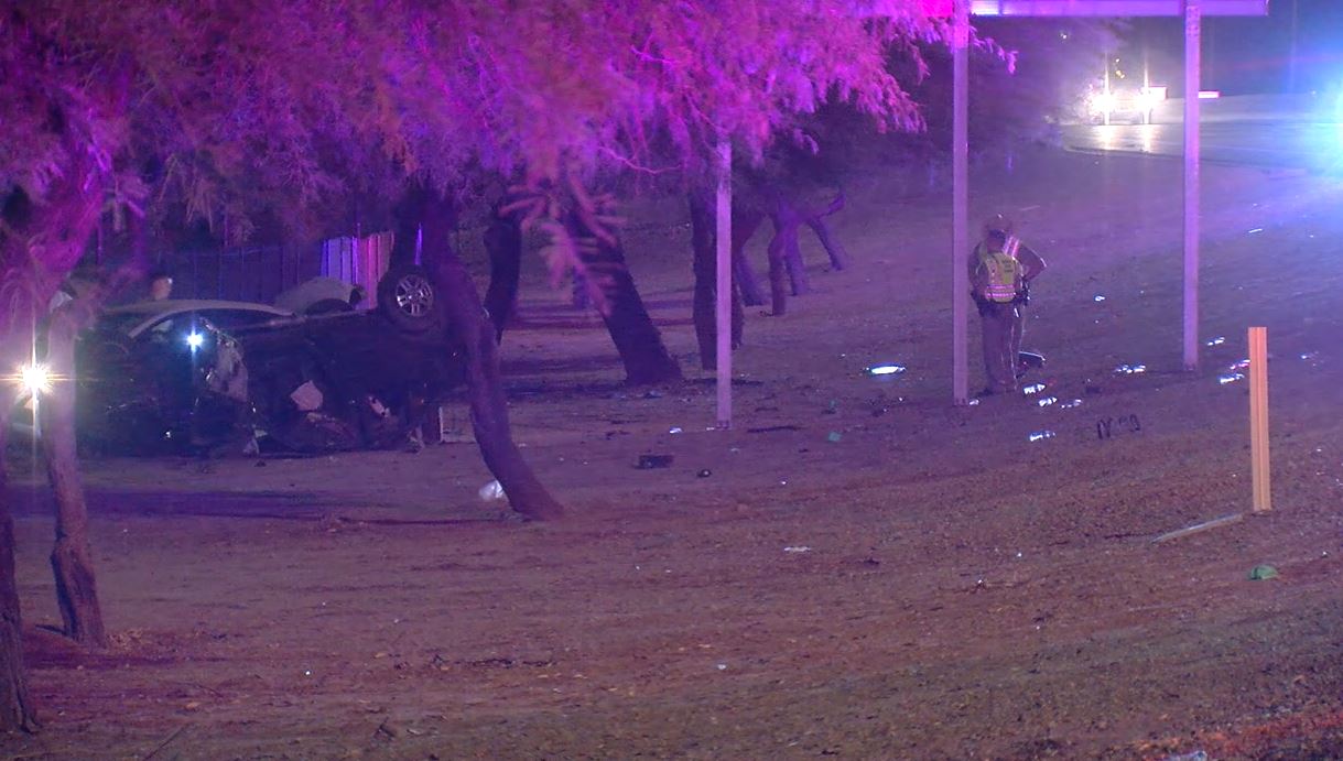 Loop 101 and T-Bird accident 