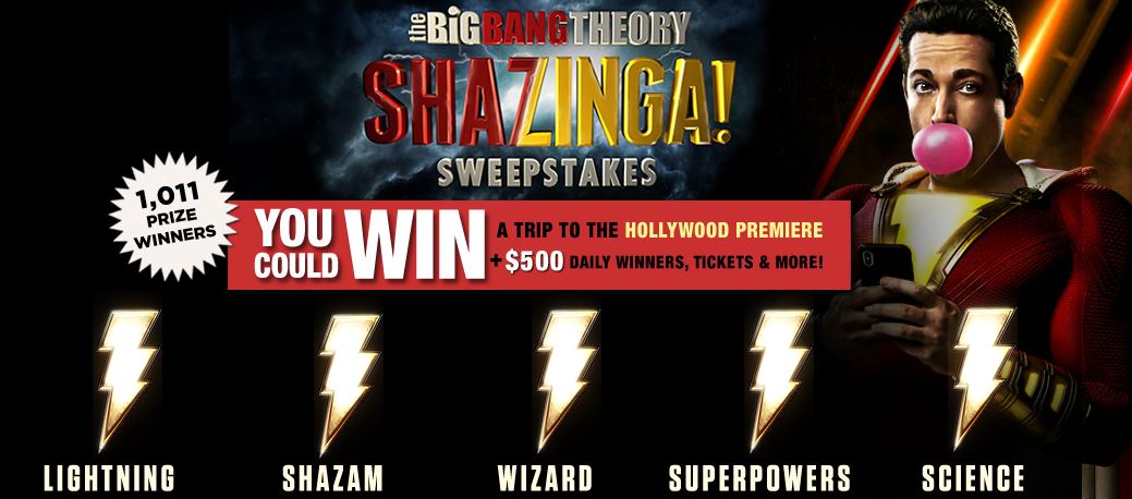 Shazinga sweepstakes