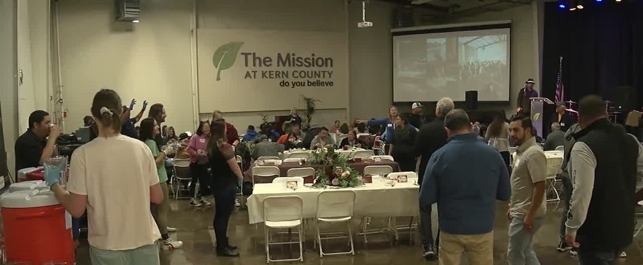 Mission at Kern County Thanksgiving meal