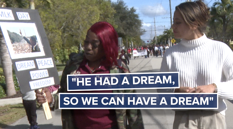 MLK march Delray Beach 