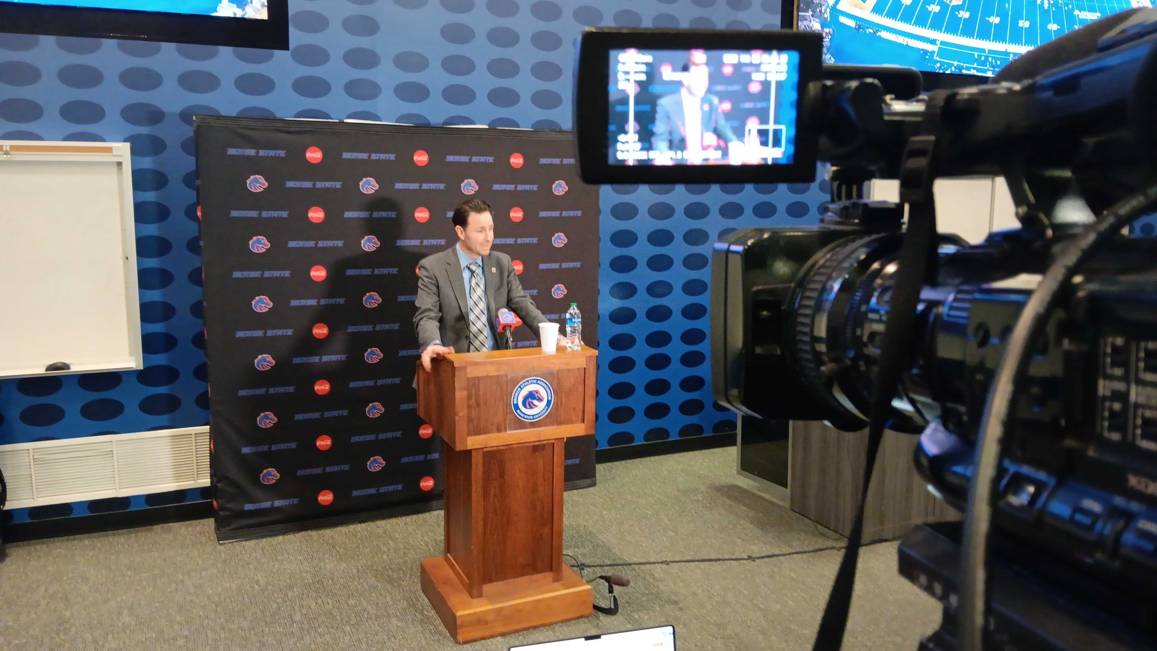 BSU Press Conference Coach Firing