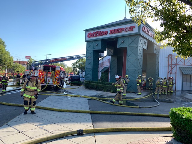 Office Depot Fire La Mesa 2