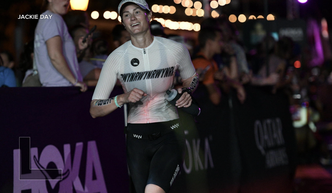 Jackie Day participating in IRONMAN WORLD CHAMPIONSHIP