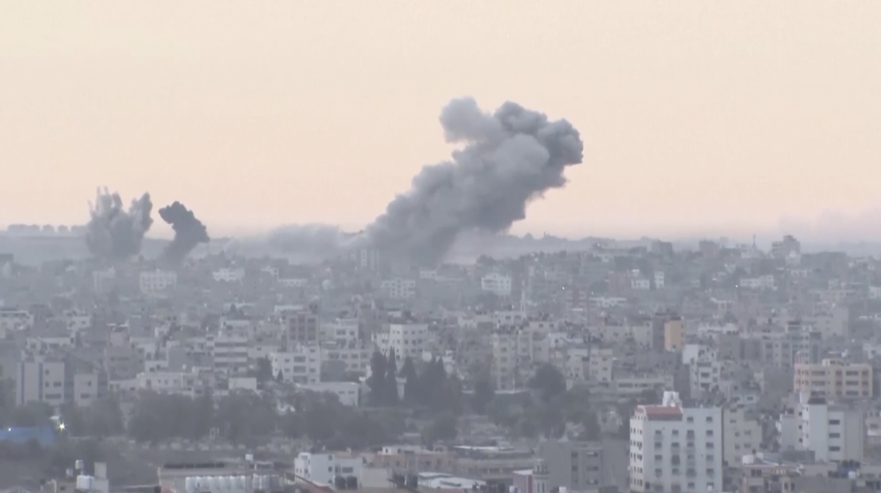 Israel Hamas fighting explosion generic