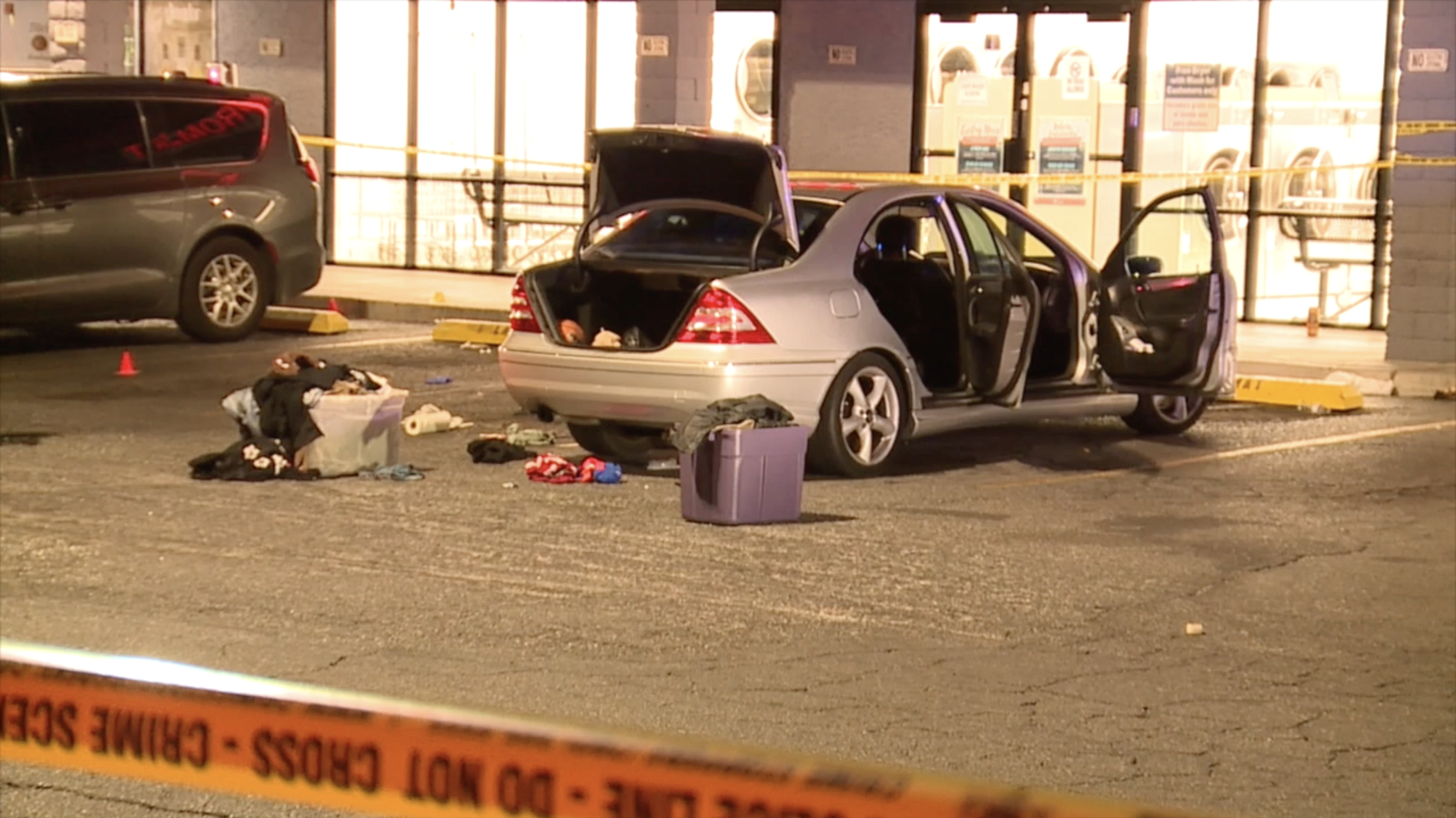 Northeast valley shooting outside laundromat