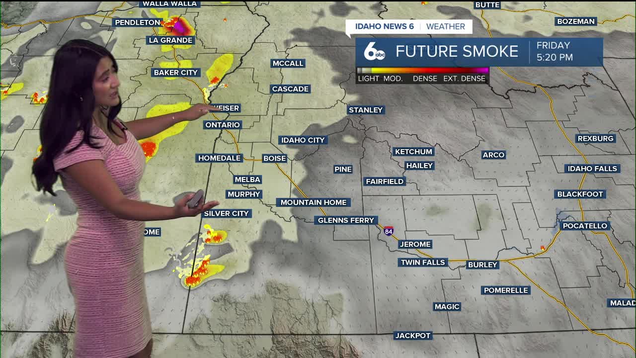 Forecast ahead smoky and hot 
