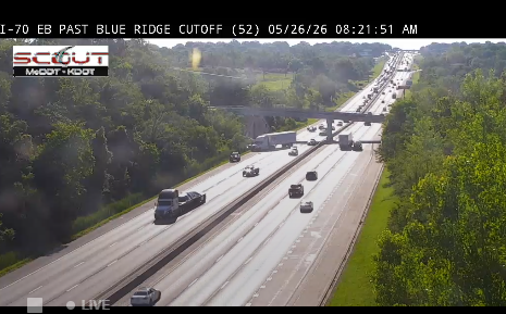 I-70 WB near Blue Ridge Cutoff