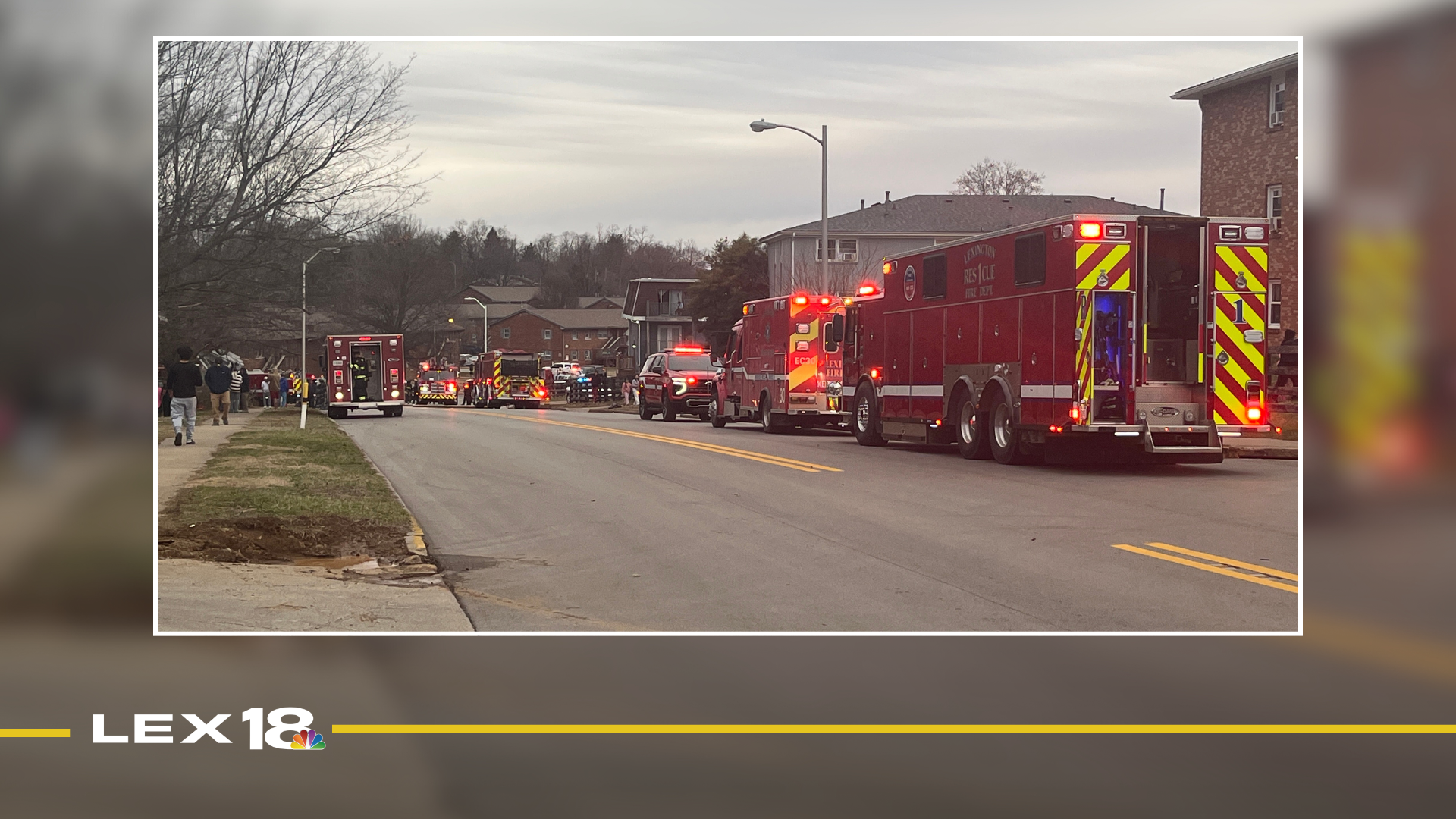 Structure Fire at Stone Bridge Apartments
