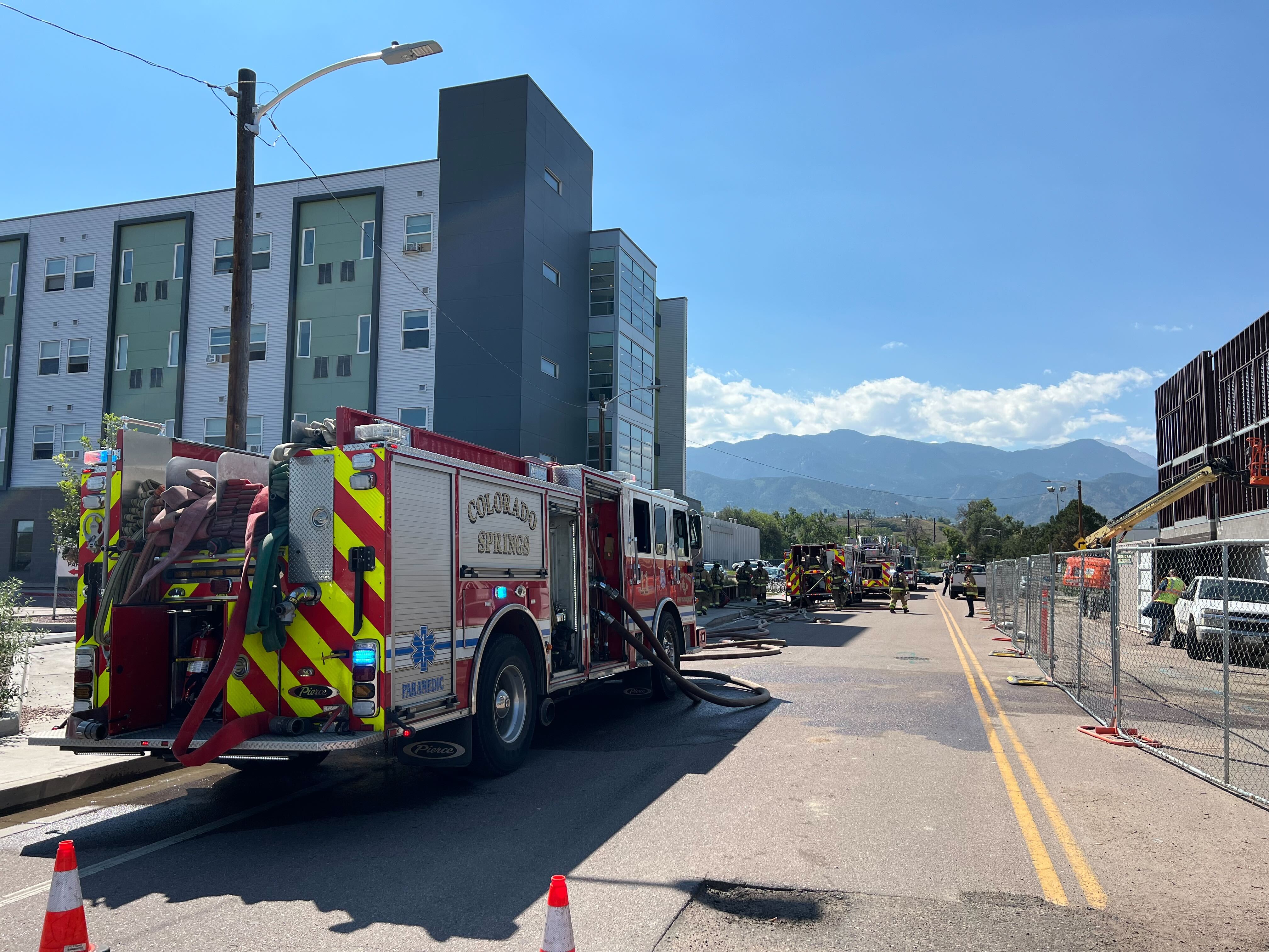 Greenway Flats Structure Fire