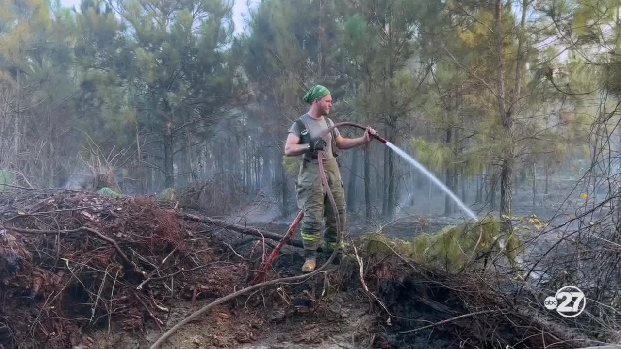UPDATE: Wildfire in Gretna now contained
