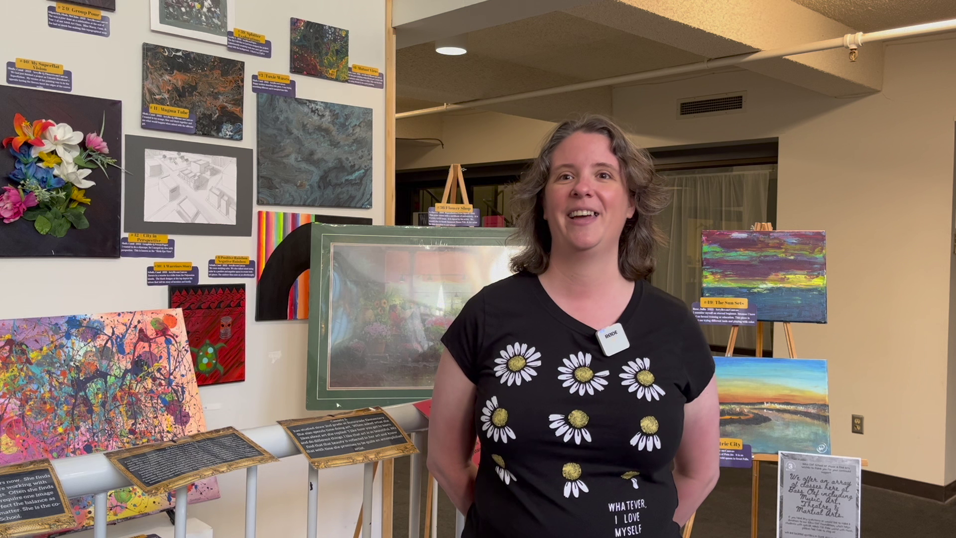 Bass Clef School of Music & Fine Arts is hosting a silent art auction