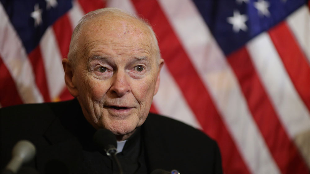 Former Cardinal Theodore McCarrick