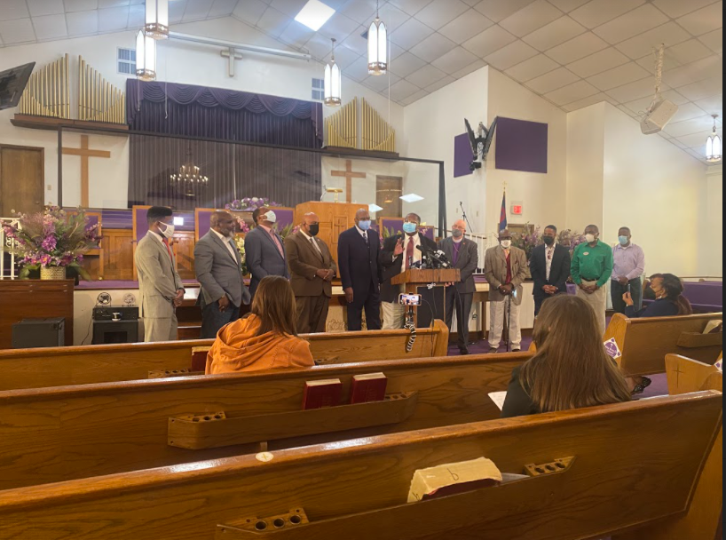Bethel Missionary Baptist Church holds press conference on state of covid in Florida