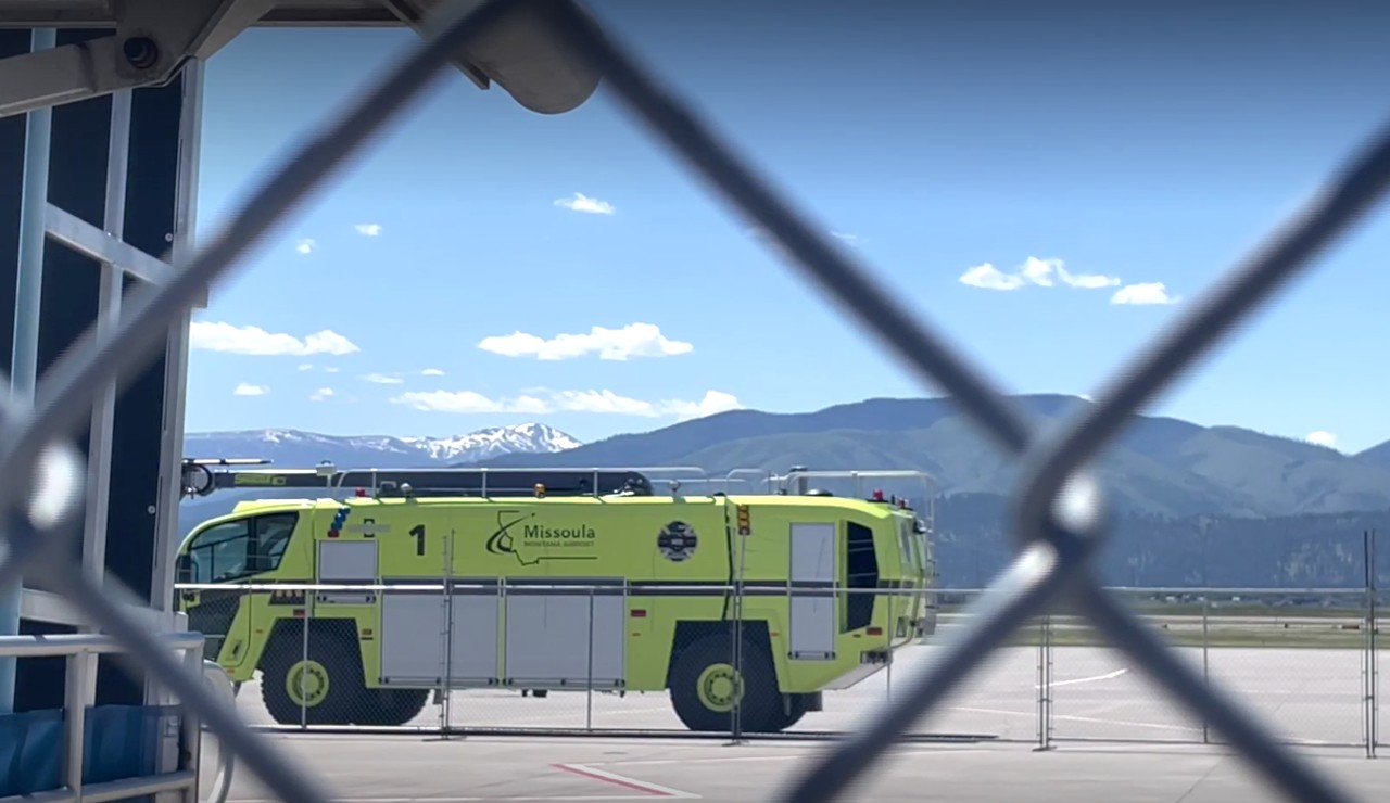 MSO Airport Fire Engine