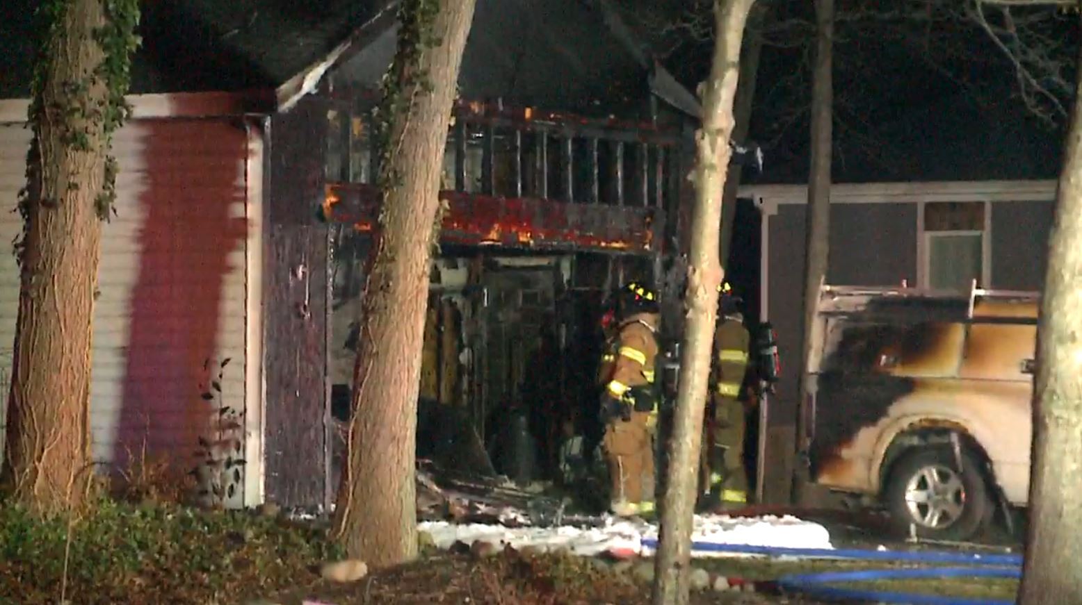 Grand Haven Township Garage Fire