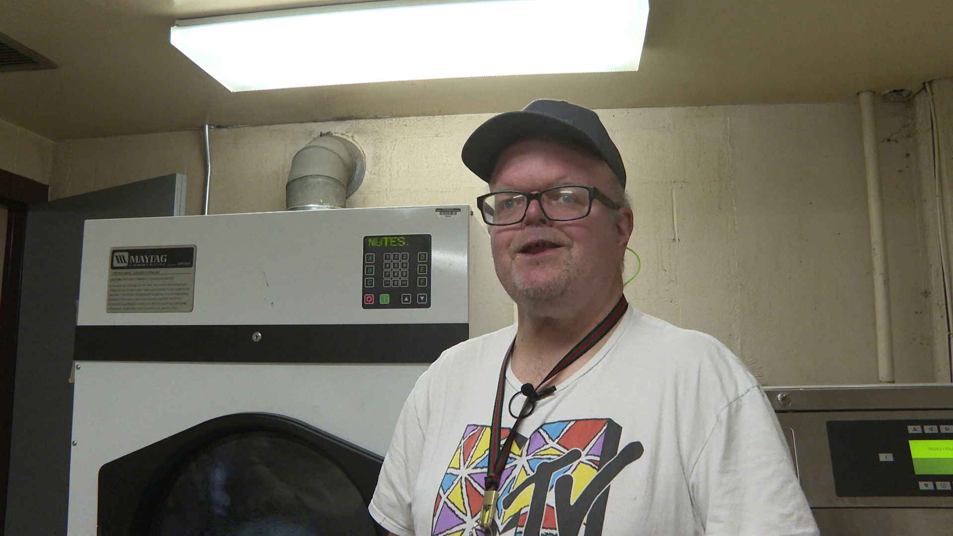 Paris Gibson Education Center custodian Patrick Johnson