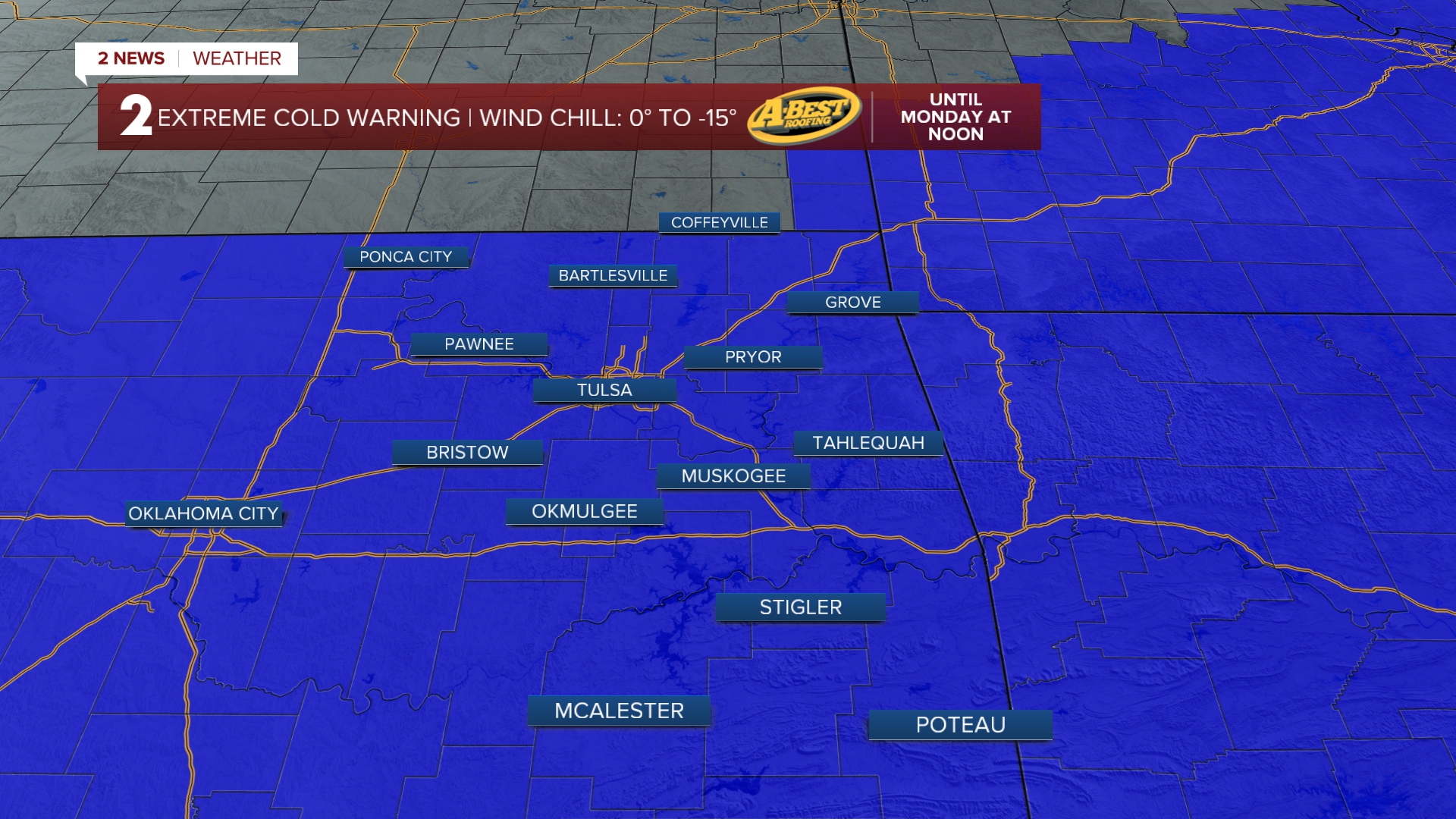 LIVE BLOG: Winter Weather in Green Country 