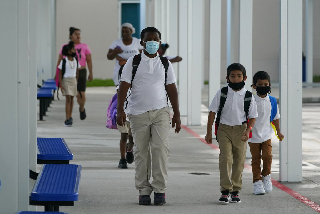 school children masks 