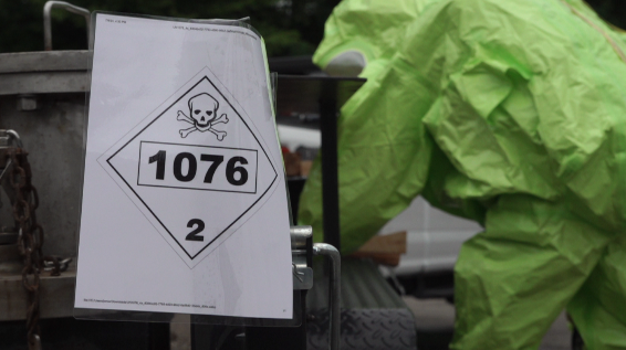 Scott County first responders train for hazmat situation