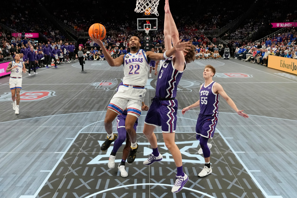 B12 TCU Kansas Basketball