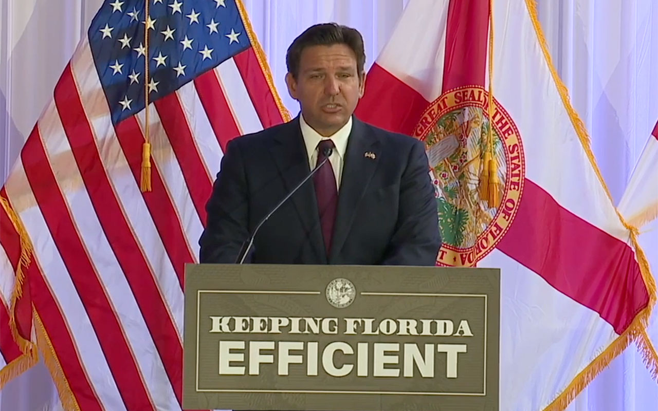 Ron DeSantis in Tampa
