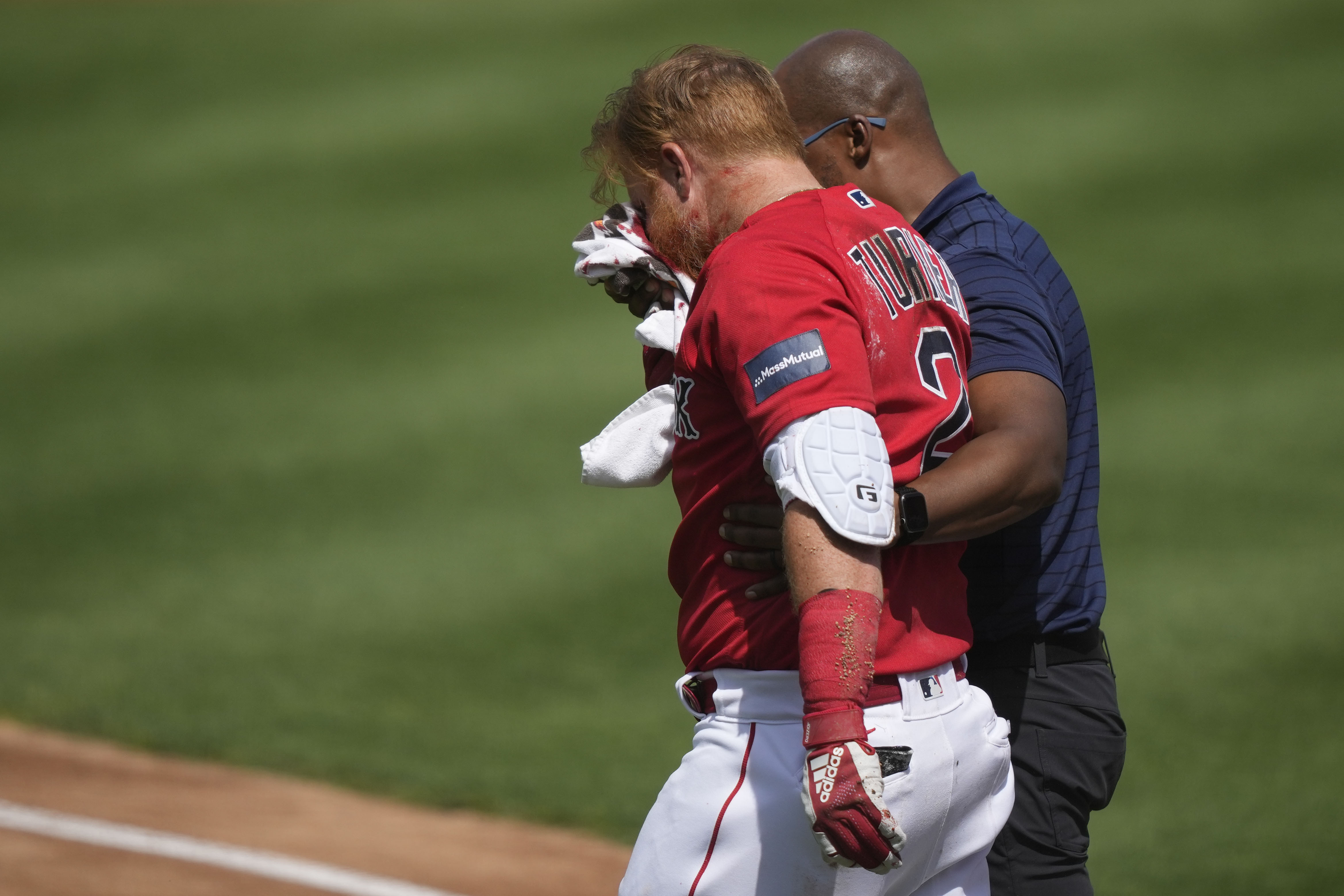 Justin Turner Tigers Red Sox Baseball