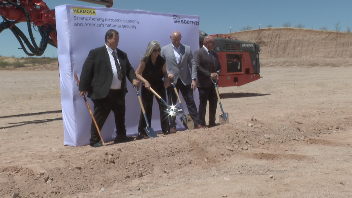 Governor Hobbs joins South32 for groundbreaking of Centro facility in Nogales
