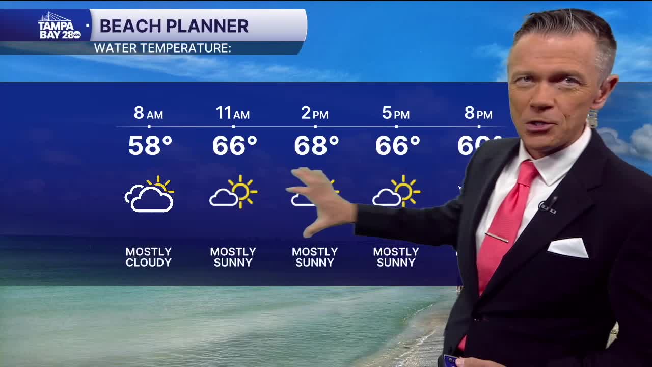 Forecast: Morning fog with midday and afternoon sun