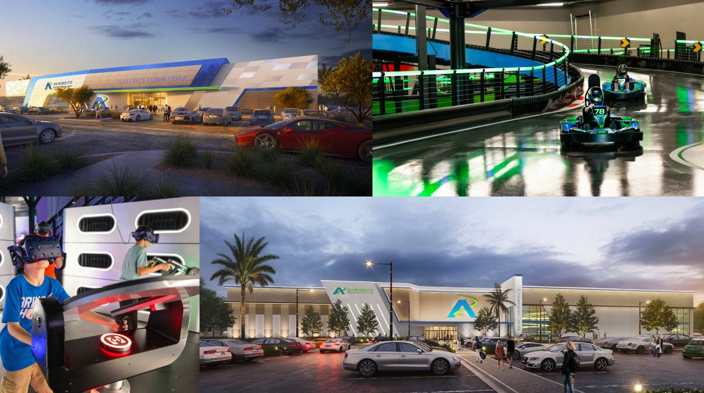 Andretti Indoor Karting & Games set to open two locations in the Valley.