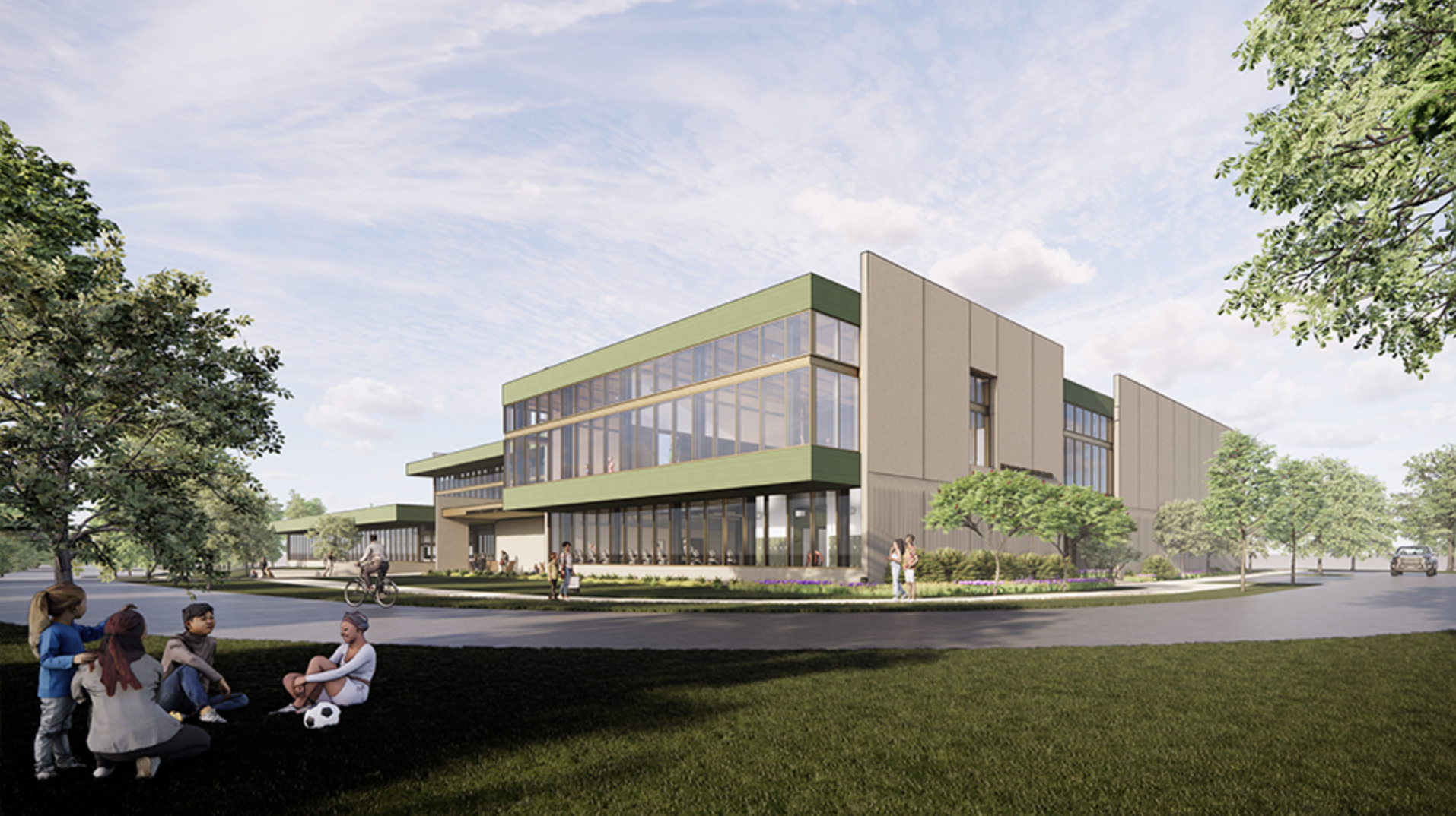 Kentwood community center rendering
