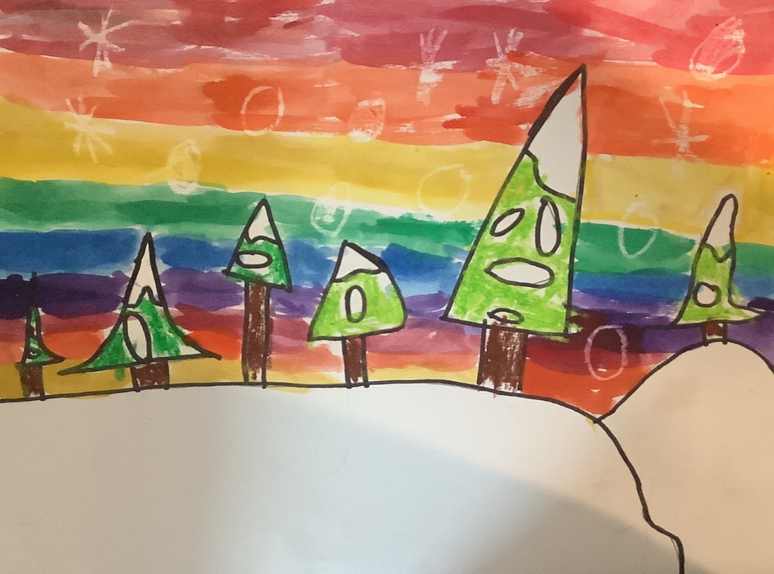 Artwork by Cora W., Grade 1