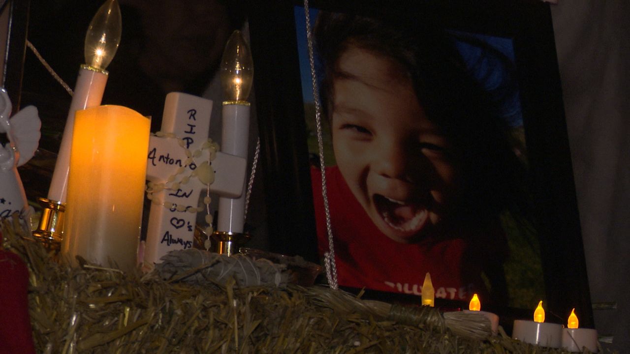 Mourners gather for "Standing For Tony" memorial
