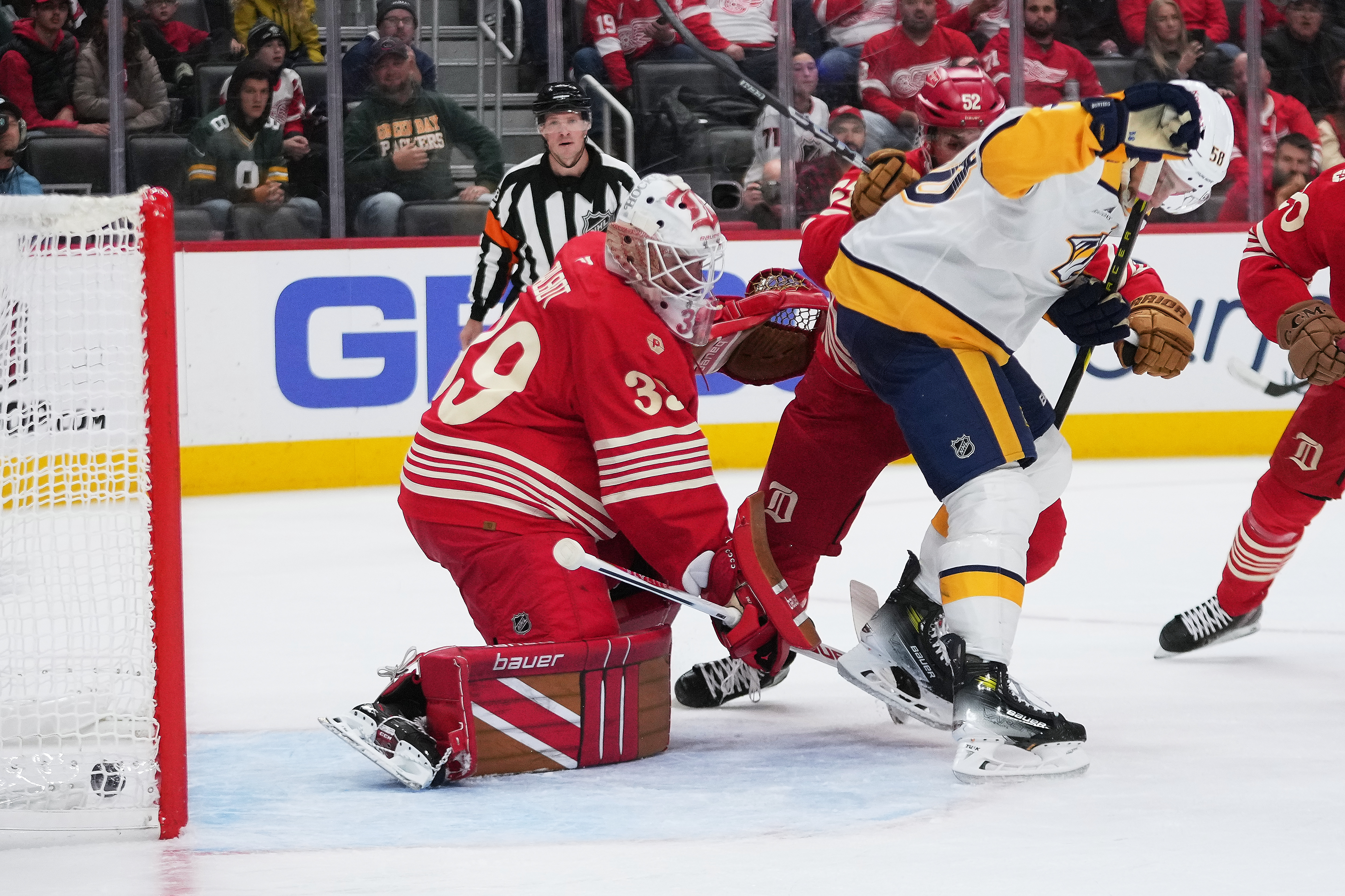 Predators Red Wings Hockey