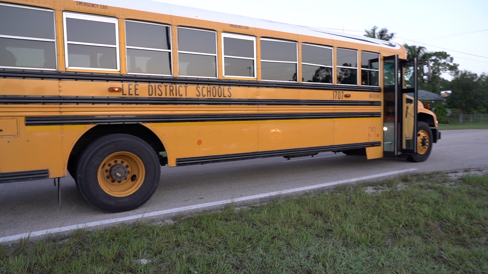 Lee County school bus