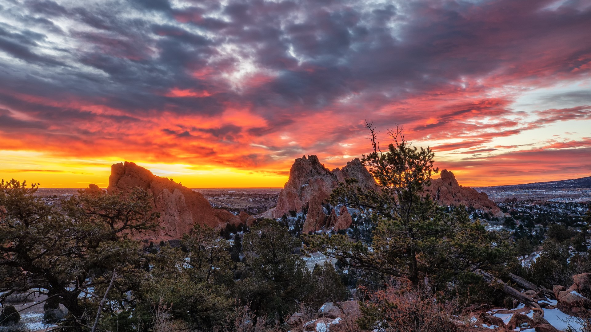Garden of the Gods sunrise