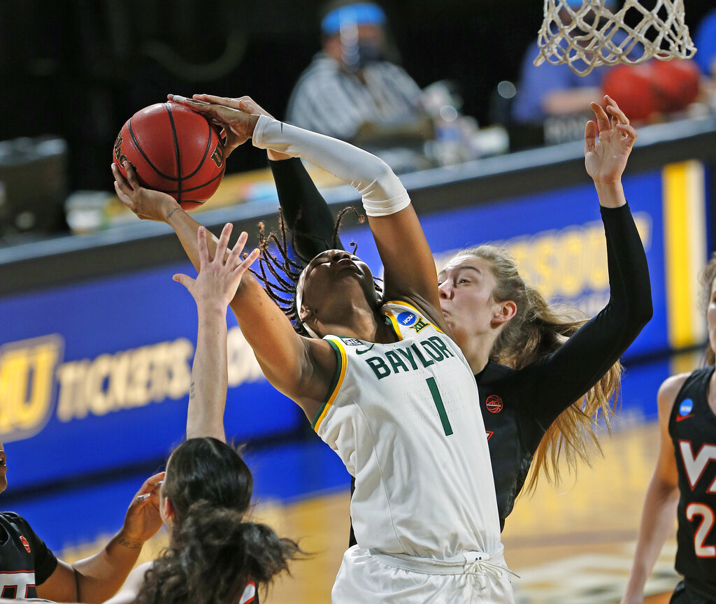 NCAA Virginia Tech Baylor Basketball