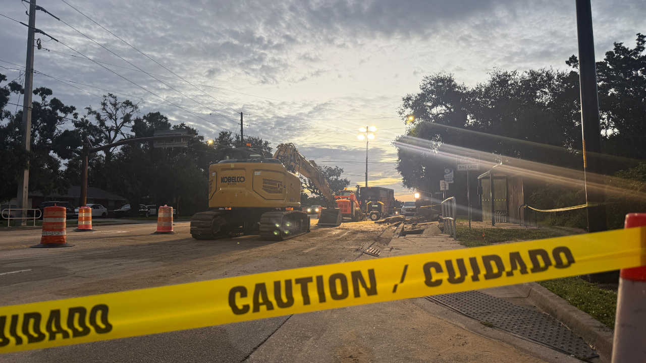 Sarasota water main break