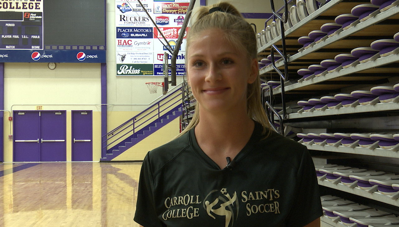 Carroll College Women's Soccer's Blair Stapleton wins back to back Player of the Week honors 