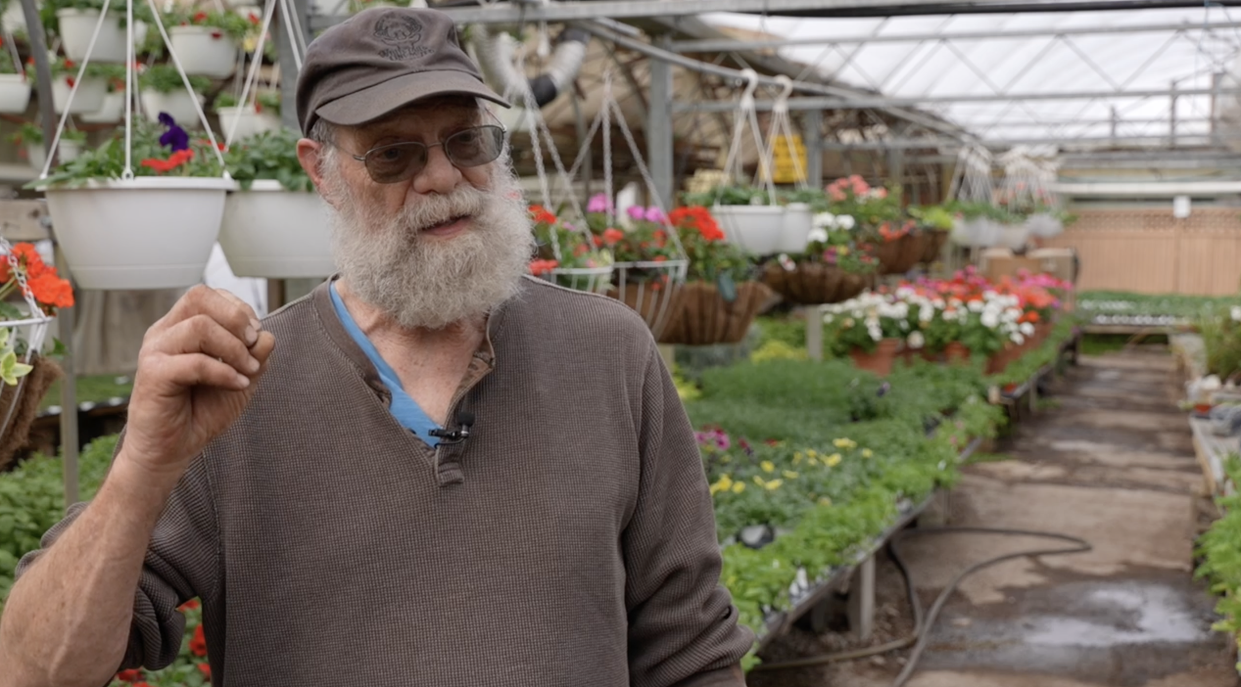 Veteran gardener Gary Beck says right now plants still need protection from the cold