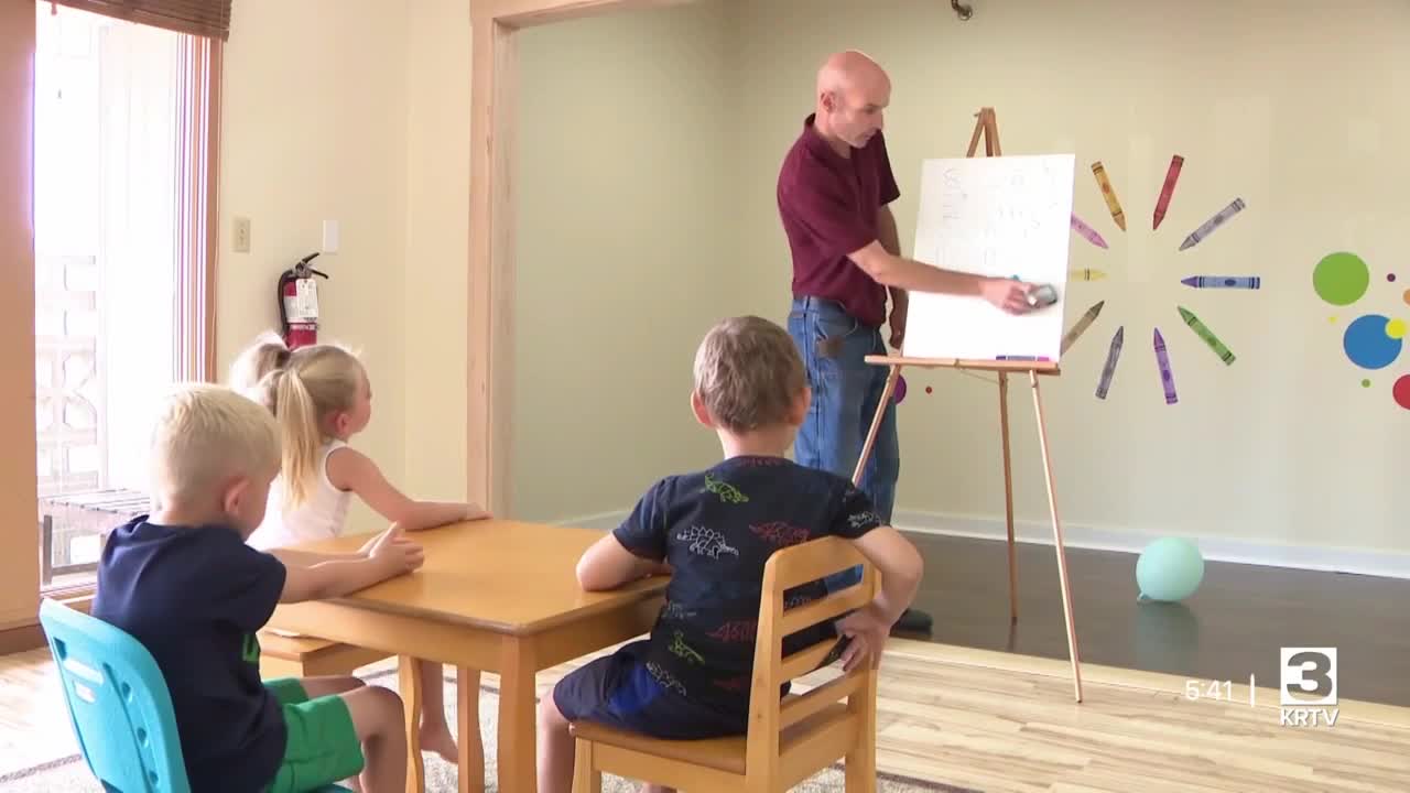 Michael Devaney, owner of First Things Childcare in Billings, has found success in an industry that is dominated by women