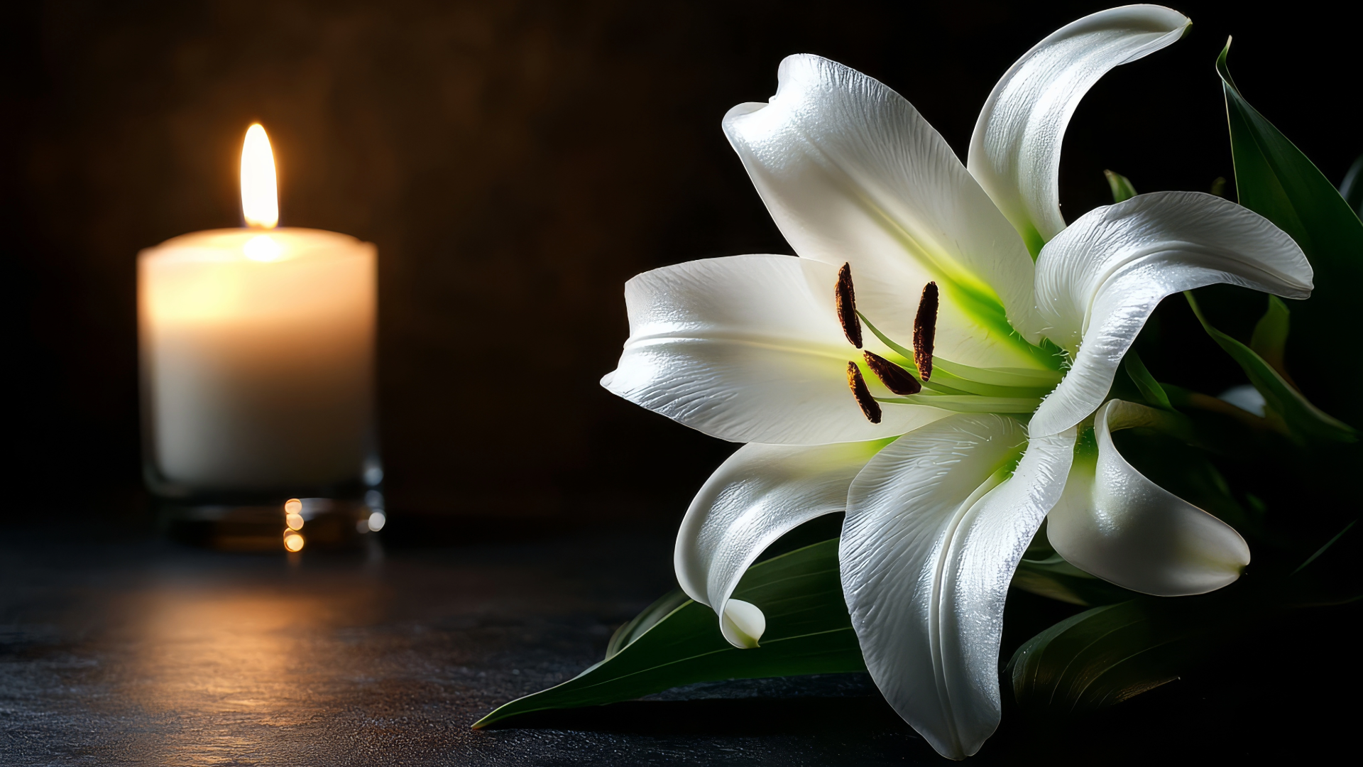 Obituary Candle Generic