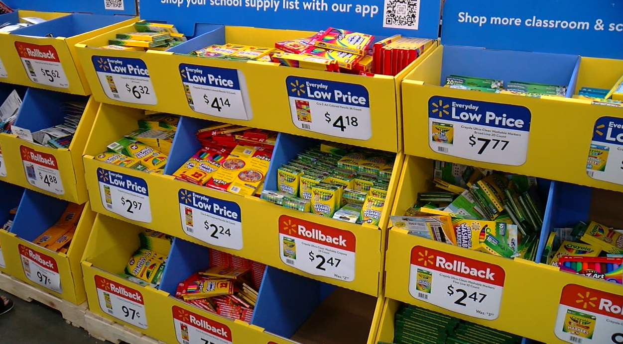 Back to School supplies