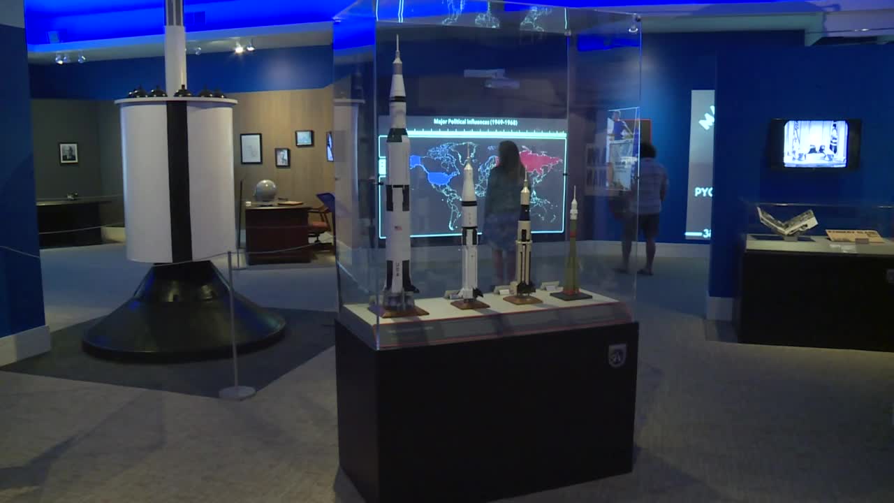  "Apollo: When We Landed on the Moon" exhibition 