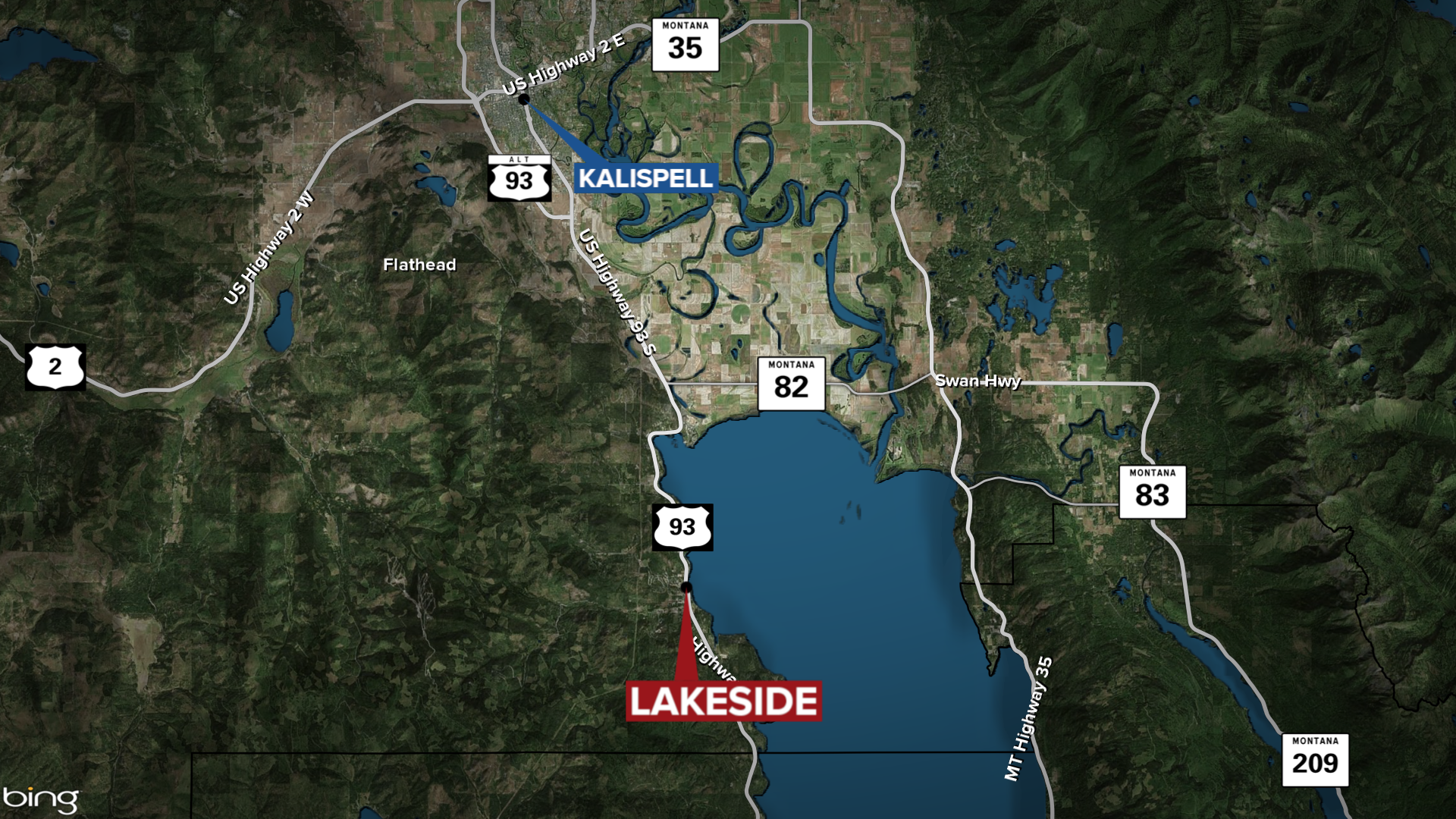 Missing skier found safe near Blacktail Mountain in Lakeside - Vimarsana News