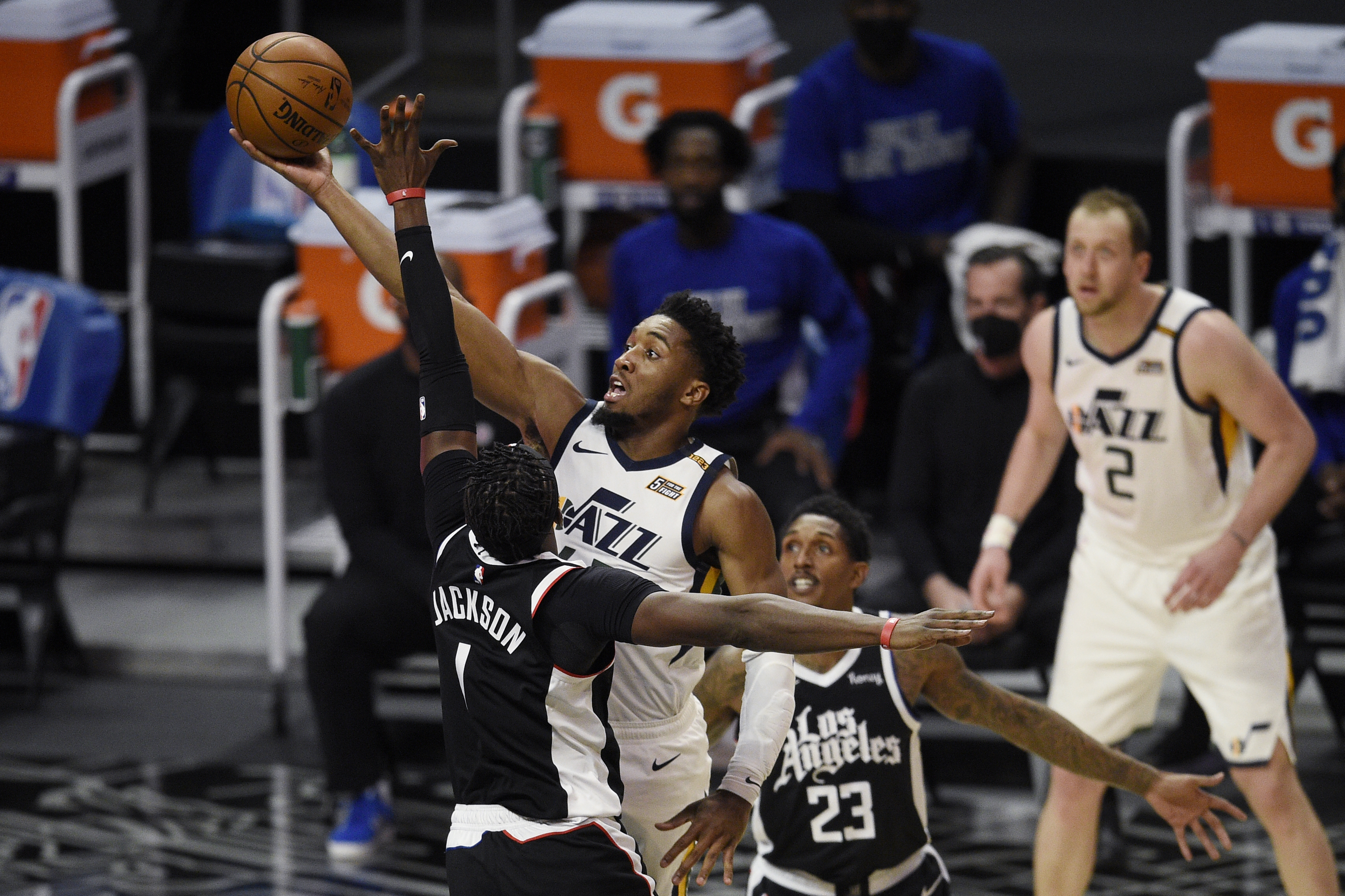 Jazz Clippers Basketball