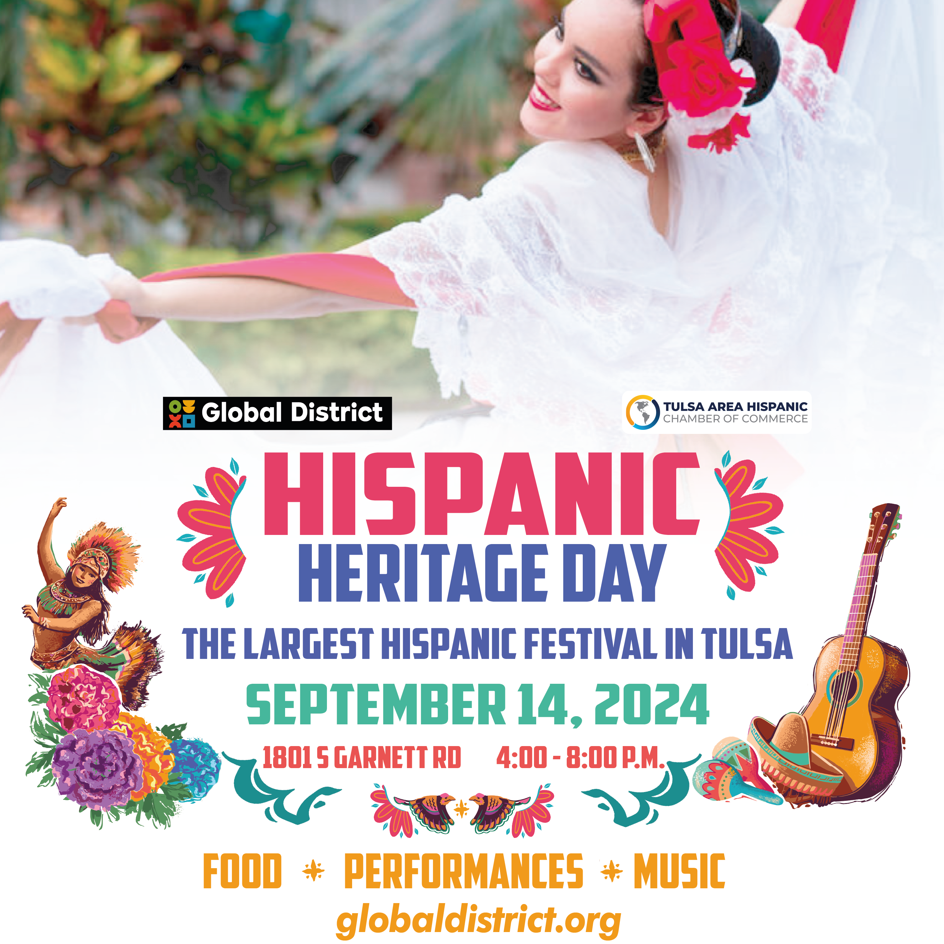 hispanic heritage day tulsa global district