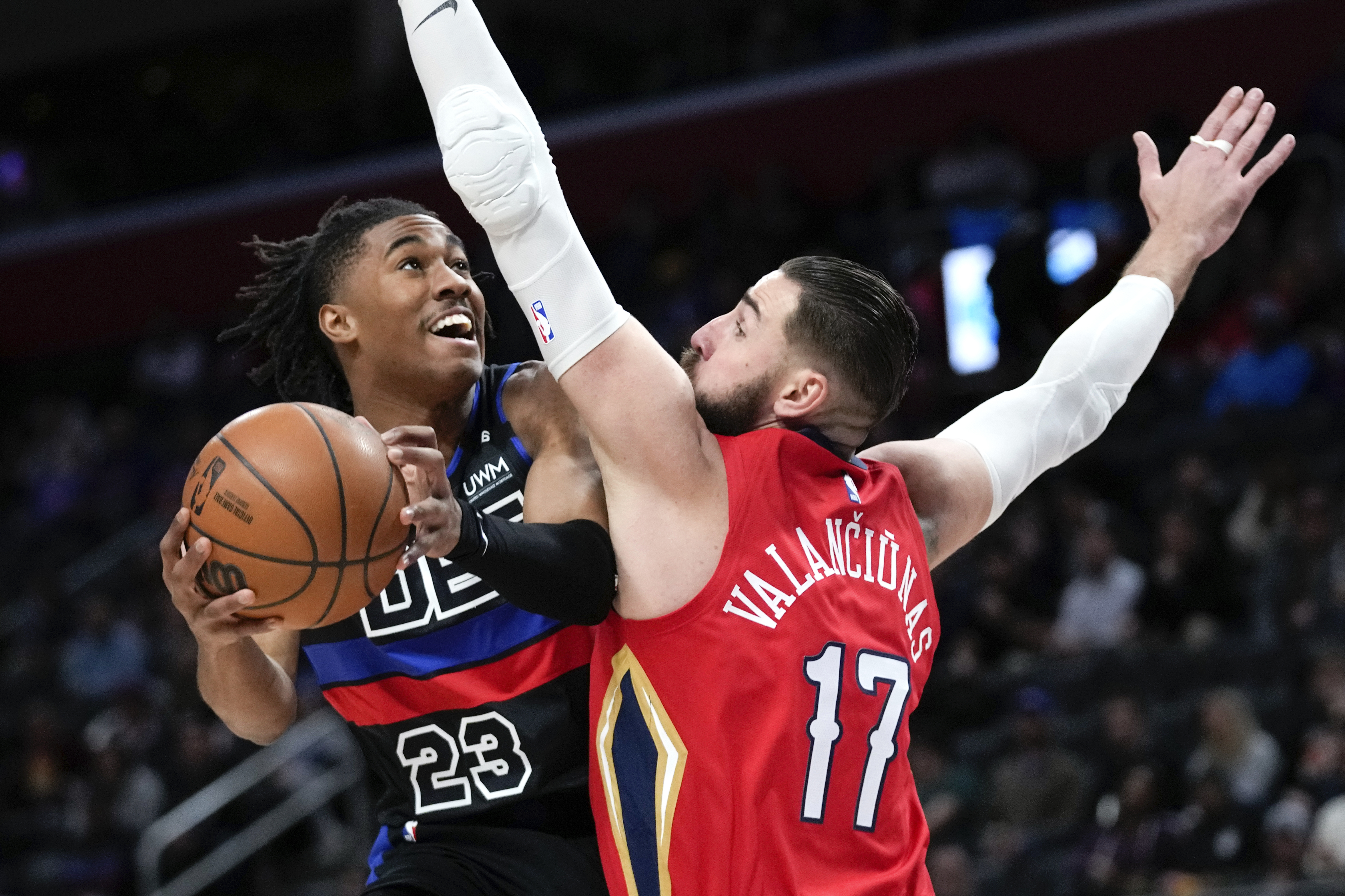 Pelicans Pistons Basketball