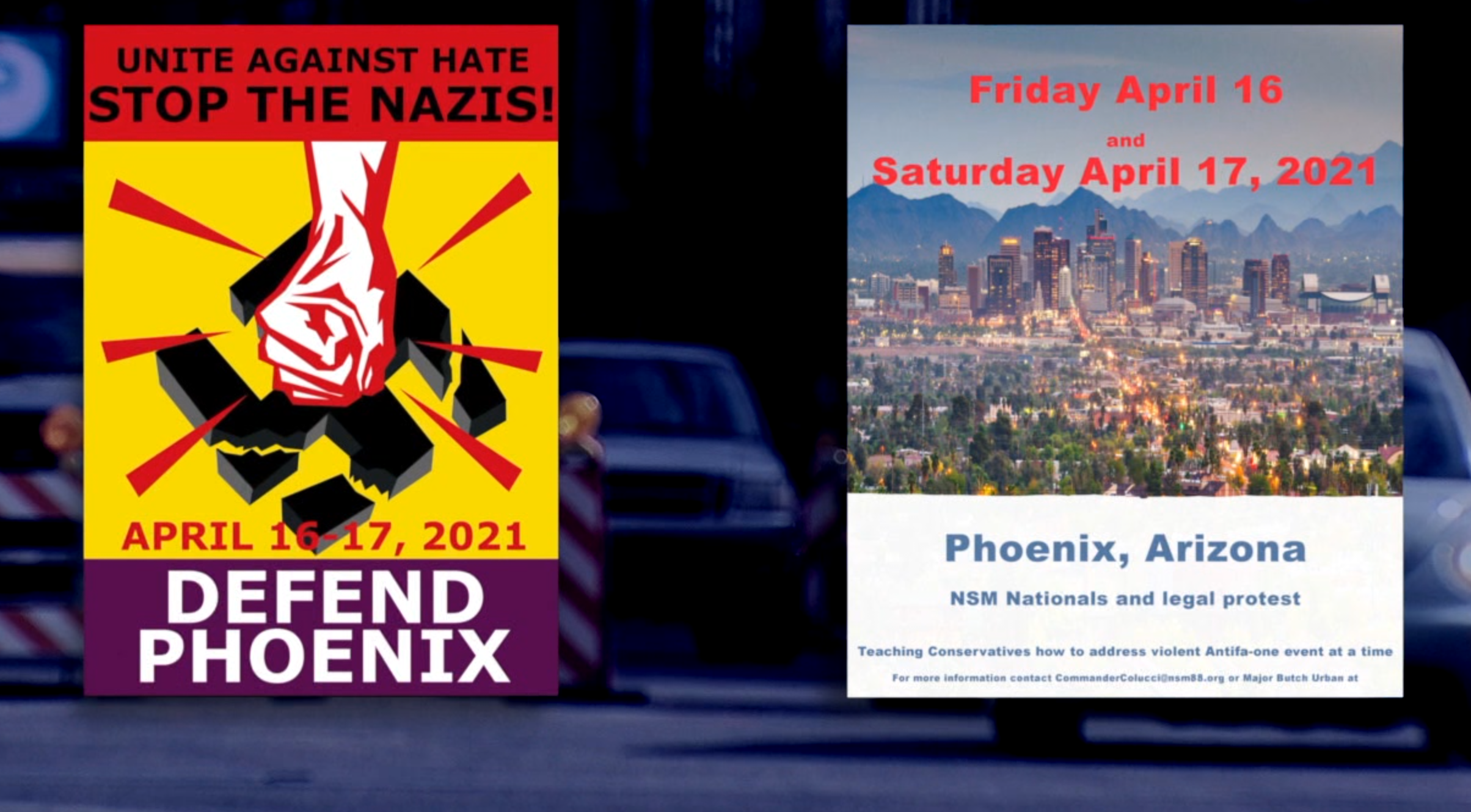 Neo-Nazi group planning protest in Phoenix, counter-protest forming