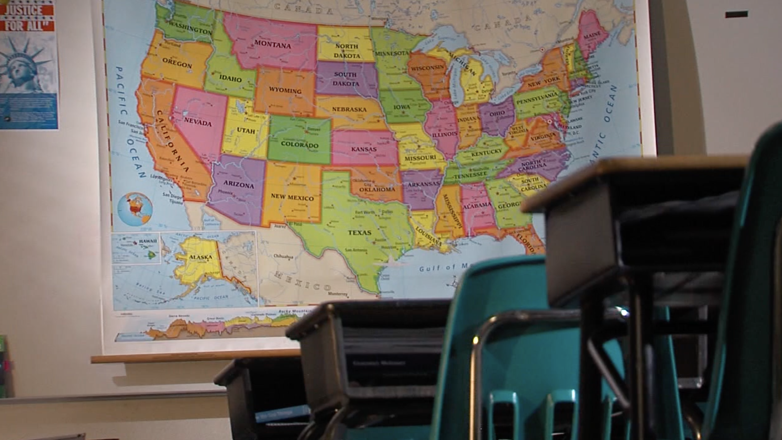 school desks