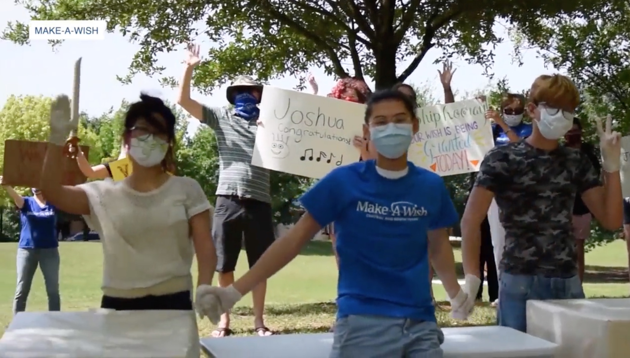 California teen helps Make-a-Wish celebrate historic milestone with wish for other kids